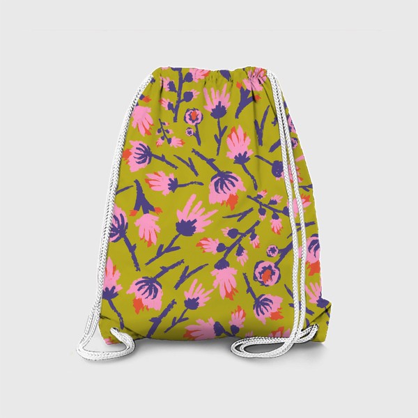 Рюкзак «Дикие цветы в желтом»