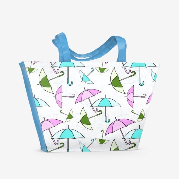Пляжная сумка «Пестрые зонтики»