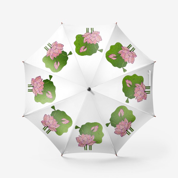 Зонт «Цветок лотоса»
