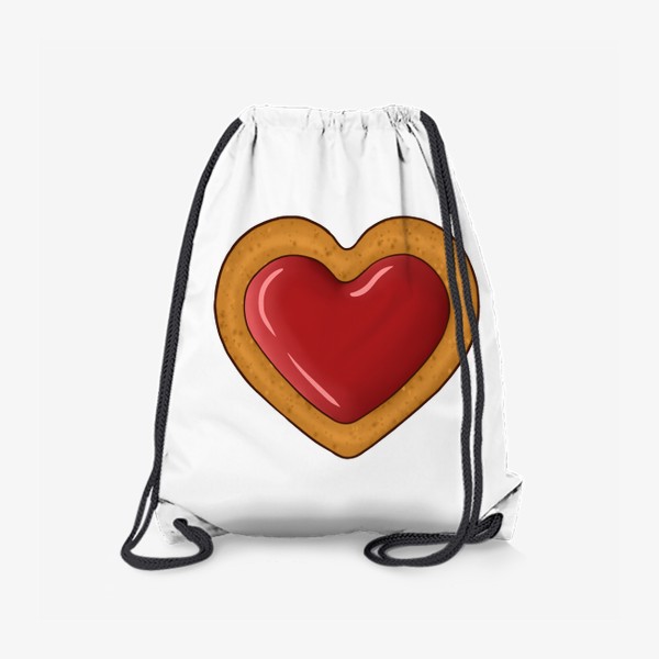 Рюкзак «Печенька в форме сердца»
