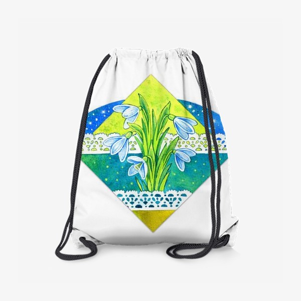 Рюкзак «Цветы Подснежники»