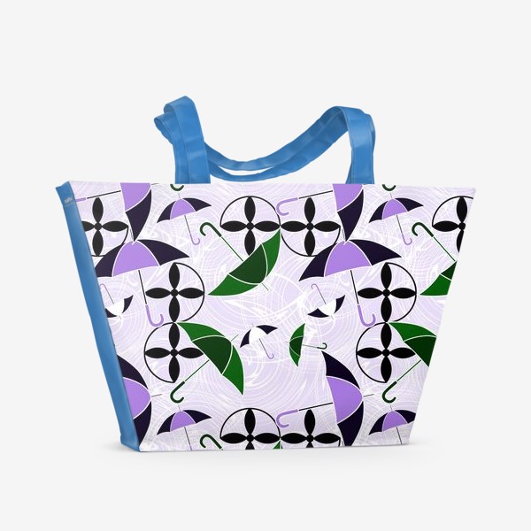 Пляжная сумка «Зонты»