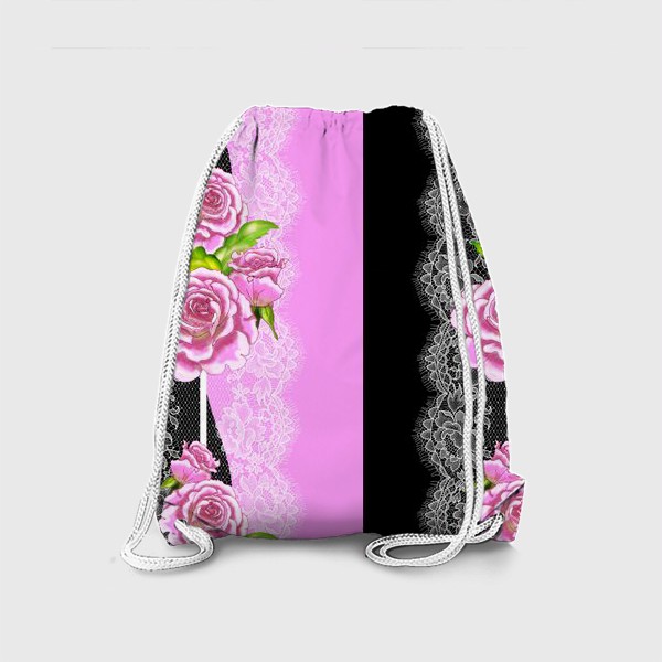 Рюкзак «Цветочно-кружевные дорожки»
