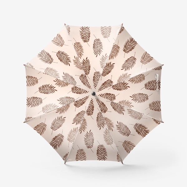 Зонт «Пальмовые ветки. Паттерн»
