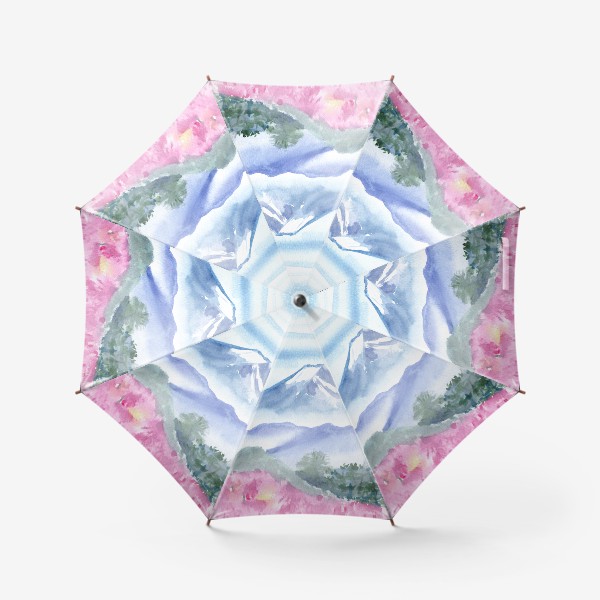 Зонт «Фудзияма в цвету»