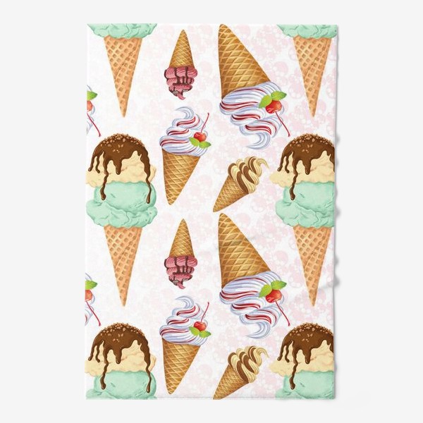 Полотенце «Мороженое в рожке»