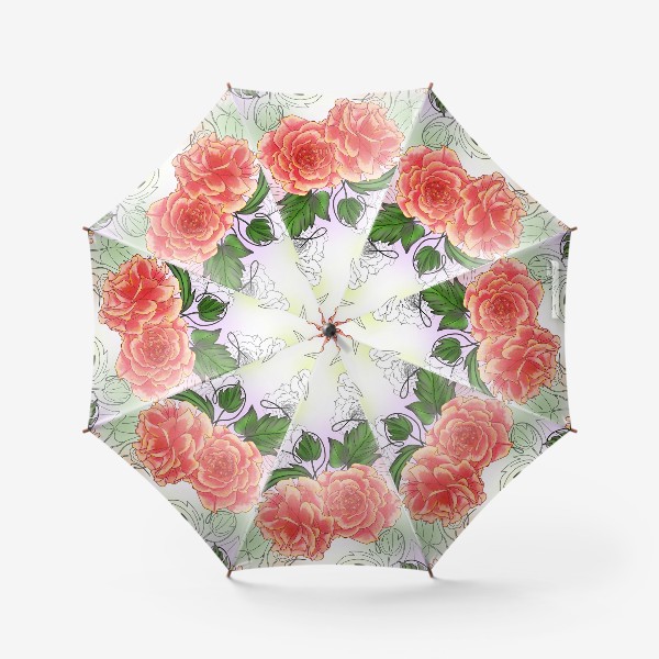 Зонт «Танец роз»