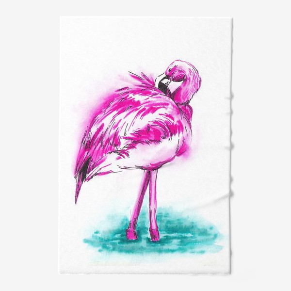 Полотенце «Фламинго. Птицы»