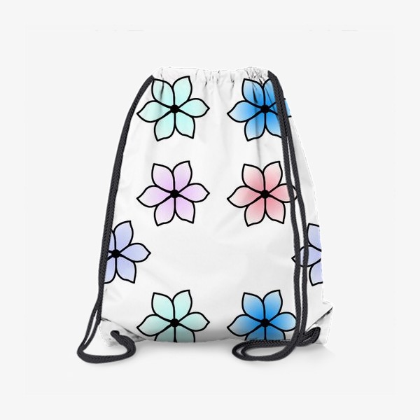 Рюкзак «Пестрые цветочки»