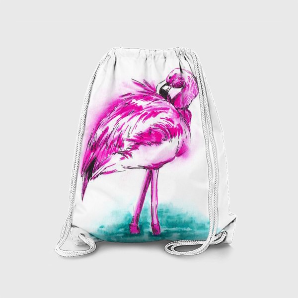 Рюкзак «Фламинго. Птицы»