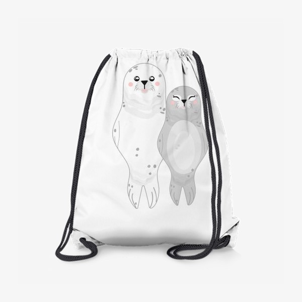 Рюкзак «морские котики парочка»