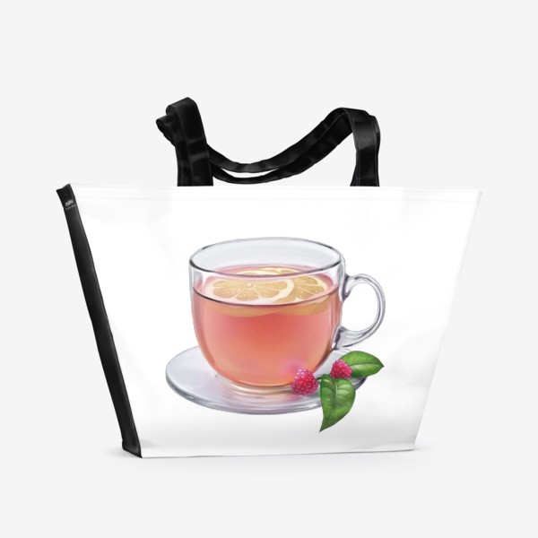 Пляжная сумка «Чашка чая»