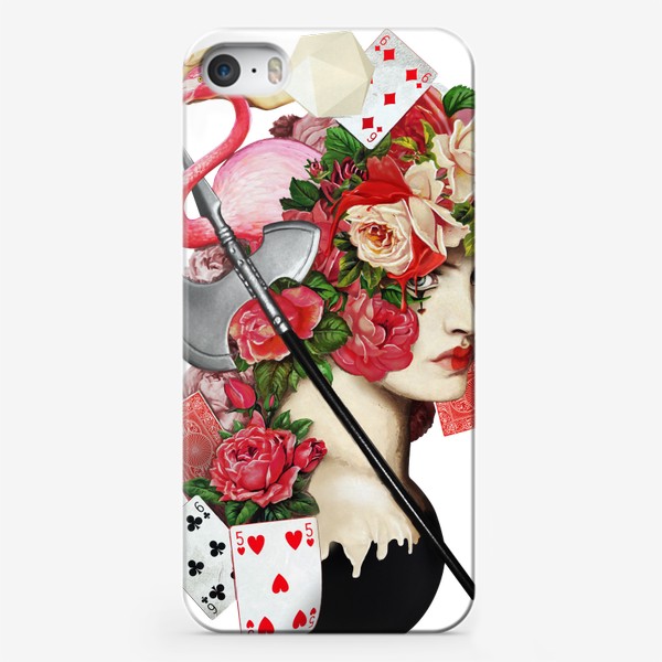 Чехол iPhone «Красная королева»