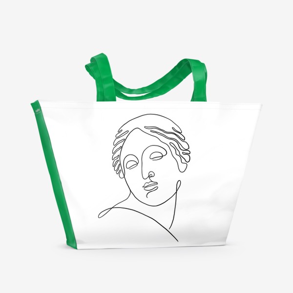 Пляжная сумка «Античная женщина»
