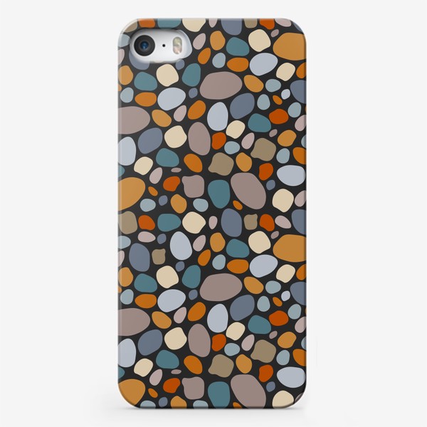Чехол iPhone &laquo;Морские камушки. Паттерн с морскими камнями.&raquo;