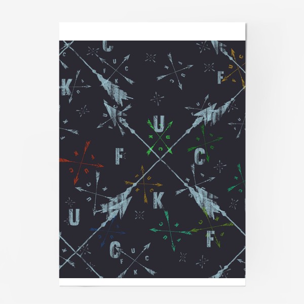 Постер &laquo;Геометрия, абстракция и цвет&raquo;