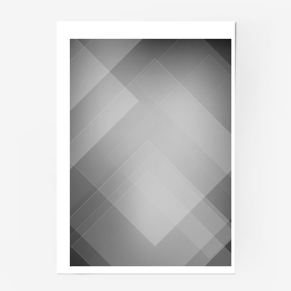 Постер «Геометрия, абстракция и цвет»