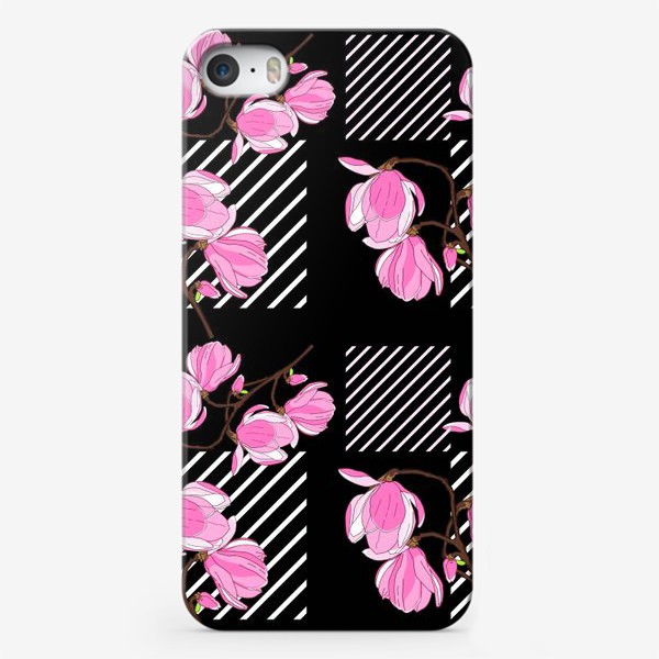 Чехол iPhone «Розовые магнолии»
