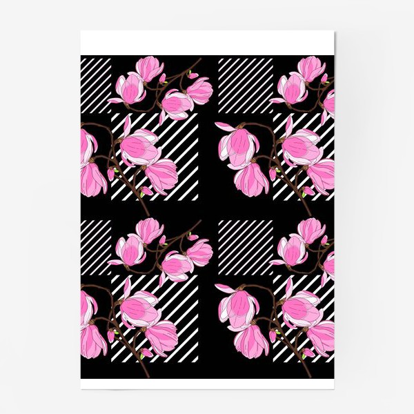 Постер «Розовые магнолии»