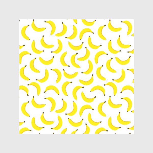 Скатерть «Бананы, летний банановый принт с тропическими фруктами»