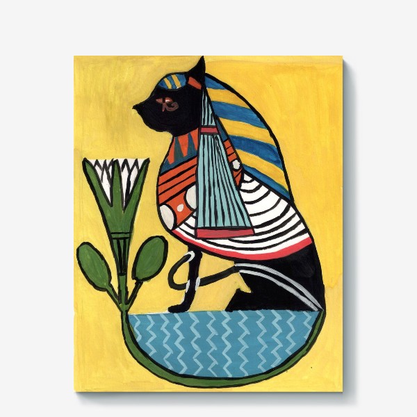 Холст «Египетская кошка»