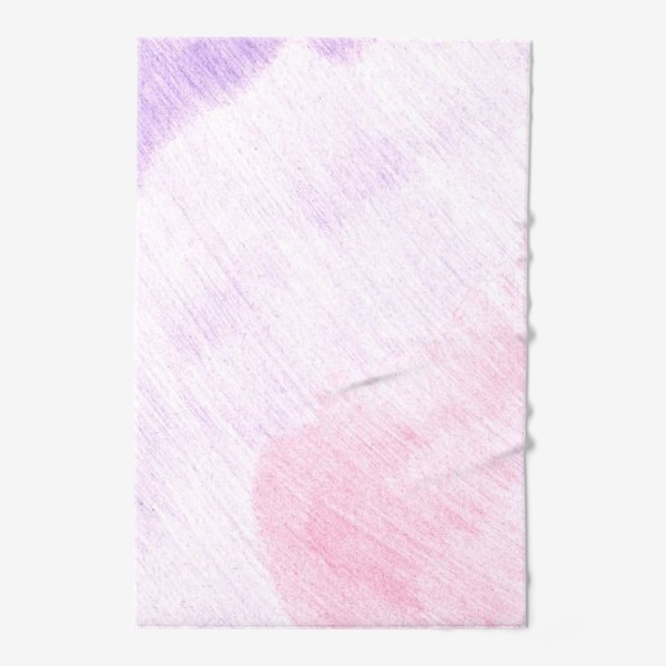 Полотенце «Розово-сиреневый коллаж»