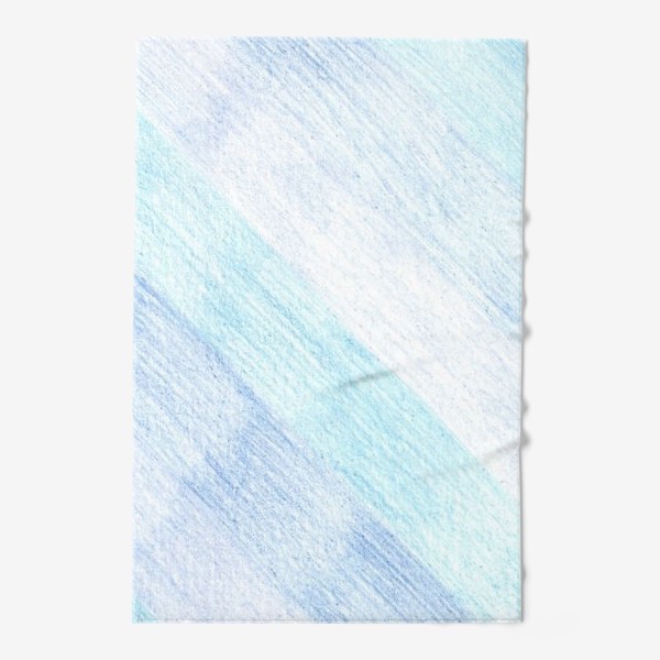Полотенце «Сине-голубые переливы»
