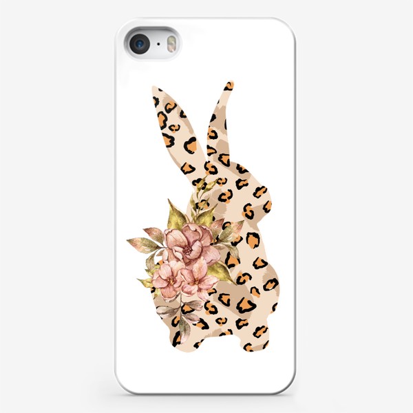 Чехол iPhone «Леопардовый заяц»