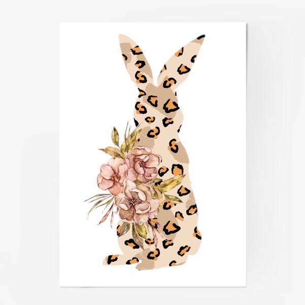 Постер «Леопардовый заяц»