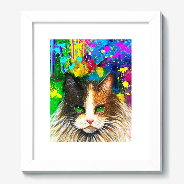 Картина «красочный кот »