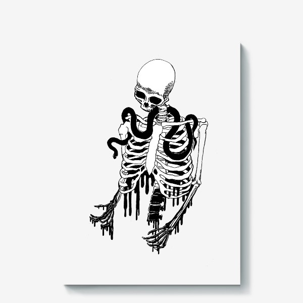 Холст «Skelet »