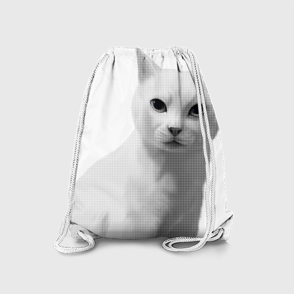Рюкзак «кот чёрно-белый»