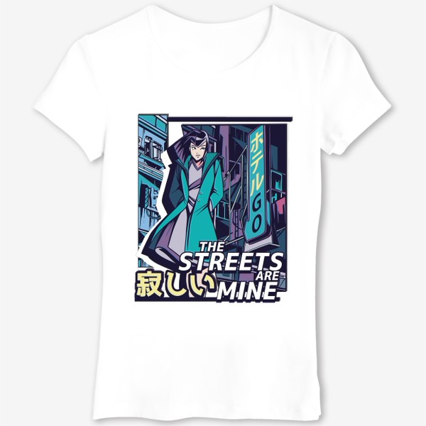 Футболка «Anime Vaporwave Streets Are Mine»