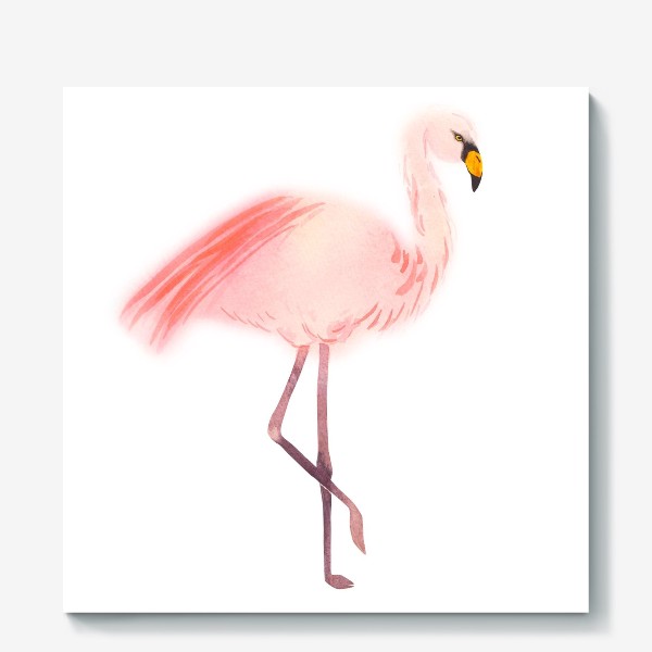 Холст «Фламинго»