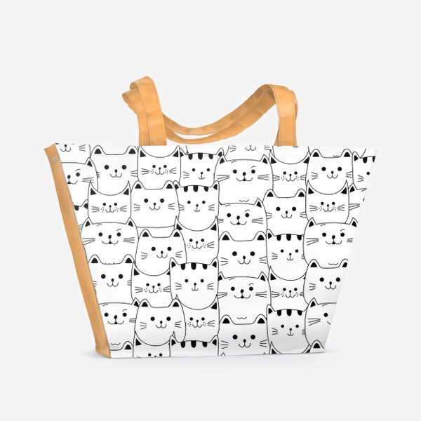 Пляжная сумка «Cats»