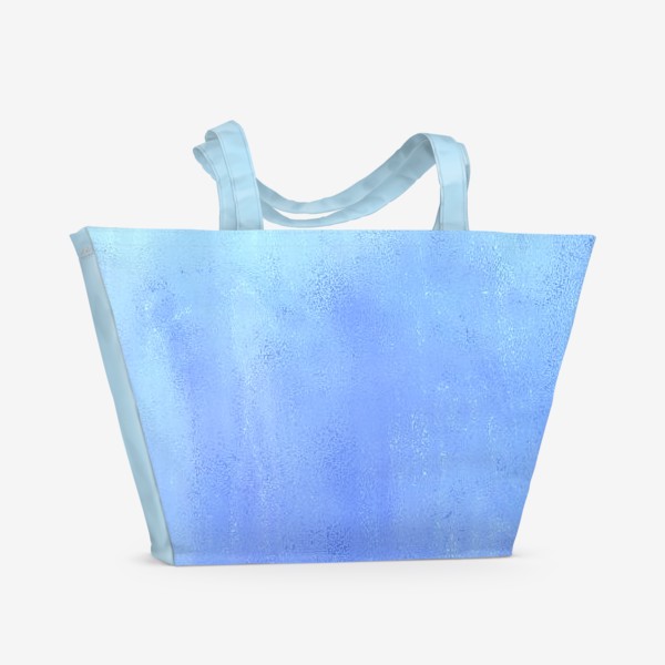 Пляжная сумка «Нежный синий»