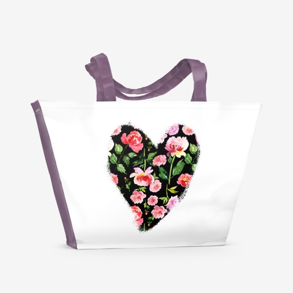 Пляжная сумка «Цветочные мечты»