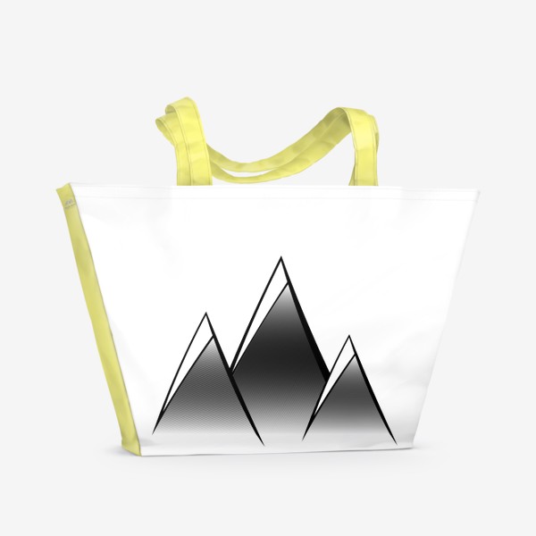 Пляжная сумка «Горы и Скалы»