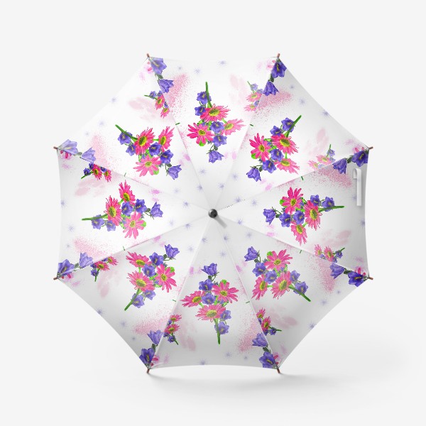 Зонт «Летние цветы в букете»