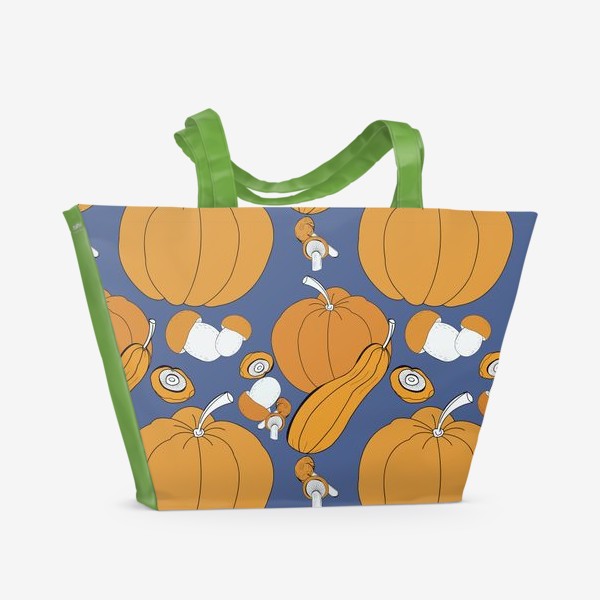Пляжная сумка «Осенняя грядка»
