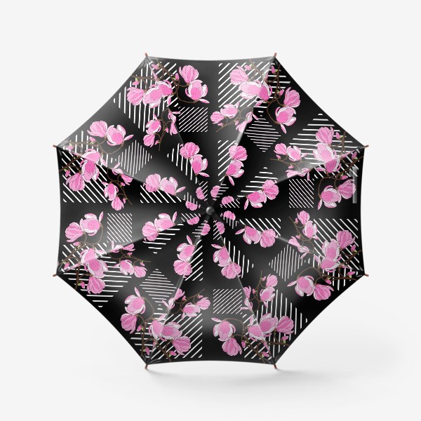 Зонт «Розовые магнолии»
