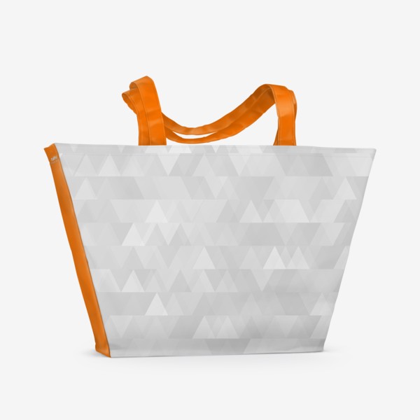 Пляжная сумка «Геометрия, абстракция и цвет»