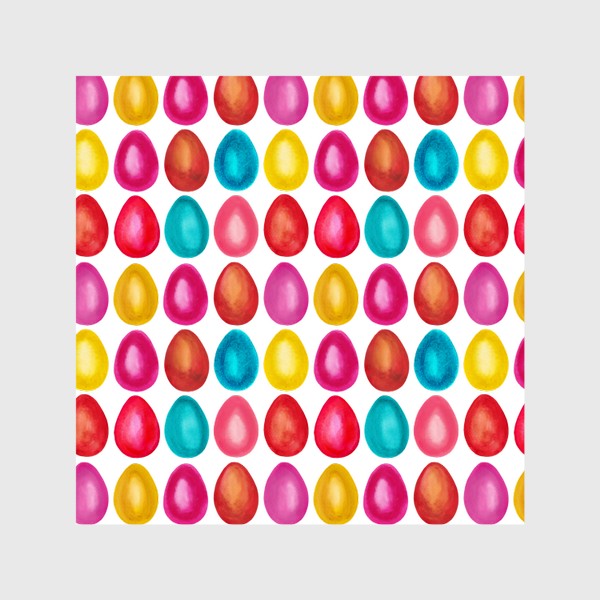 Шторы «Паттерн цветные пасхальные яйца»