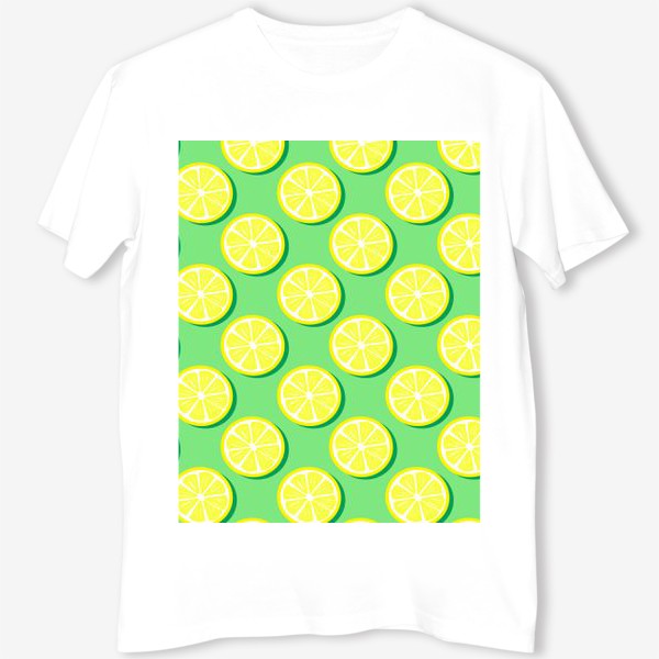 Футболка «Лимонный паттерн»