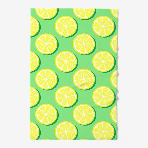 Полотенце «Лимонный паттерн»