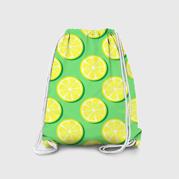 Рюкзак «Лимонный паттерн»