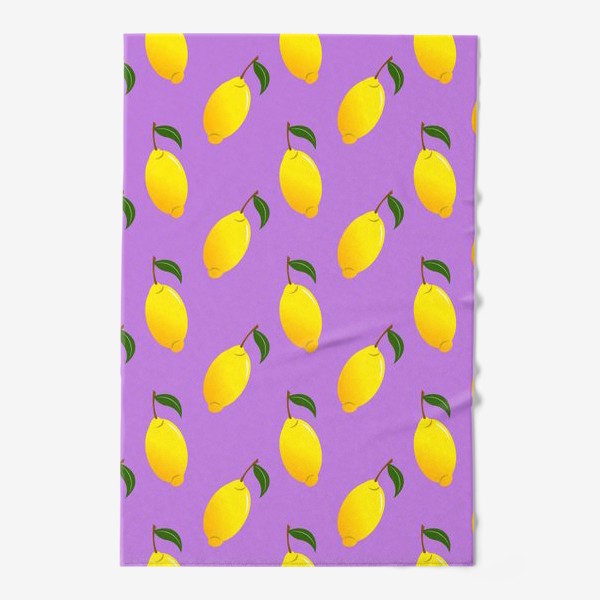 Полотенце «Спелый лимон»