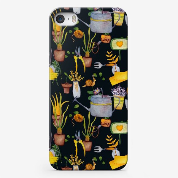 Чехол iPhone «Огородный микс Ботаника»