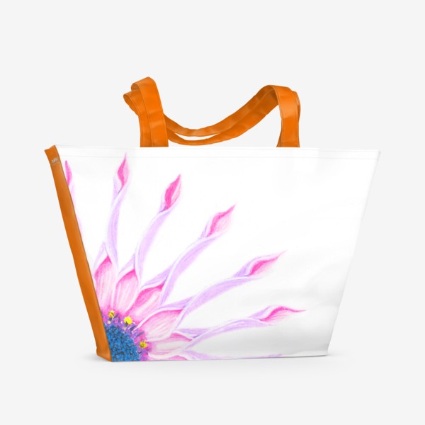 Пляжная сумка «Цветок»