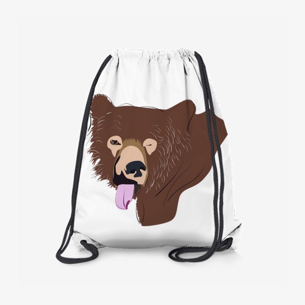 Рюкзак «Медведь с высунутым языком»